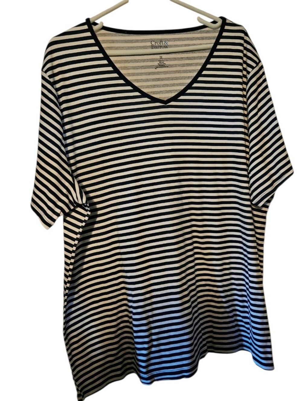 3X Croft & Barrow Striped Top